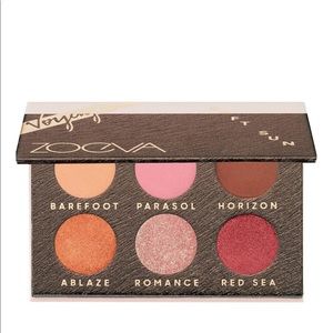 New Zoeva Voyager Soft Sun & Shade Eyeshadow Palette - 6 x 0.6g